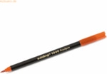10 x edding Pinselmaler edding 1340 Brushpen tangerine