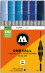 Molotow Acrylmarker One4All Twin Blue Set