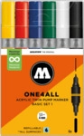 Molotow Acrylmarker One4All Twin Basic Set 1
