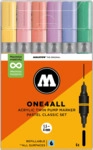 Molotow Acrylmarker One4All Twin Pastel Classic Set