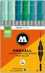 Molotow Acrylmarker One4All Twin Tropical Set