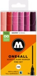 Molotow Acrylmarker One4All 127HS Pink Set