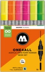 Molotow Acrylmarker One4All Twin Neon Set