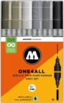 Molotow Acrylmarker One4All Twin Grey Set