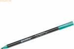 10 x edding Porzellan-Pinselstift edding 4200 1-4mm t&uuml;rkis