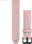 Garmin Garmin Ersatzarmband QuickFit 20mm Silikon Dust Rose/Nebelgrau