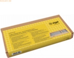 Sigel Zubeh&ouml;rablage Bambus 245x25x109mm Textileinleger hellgrau-schwar