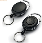 Durable Aufrollmechanismus Led Style mit Leuchte schwarz