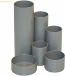 12 x M+M Schreibtisch-Boy La Prima 6 R&ouml;hren RC-Kunststoff grau