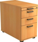 Kompatibel SC40/6/6/SG, Kompatibel mcbuero.de Standcontainer 80cm 2 Schub 1