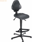meychair Drehstuhl 1074 W13-25-H-PU-FS8 XXL 250kg schwarz