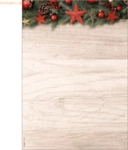 Sigel Weihnachtspapier A4 90g 100 Blatt Chalet Style