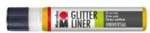 Marabu Glitter-Liner - Gelb 519 25 ml.