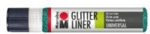 Marabu Glitter-Liner - Petrol 592 25 ml.