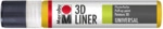 Marabu 3D-Liner - mittelgelb 621 25 ml.