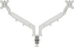 Leitz Monitorarm Ergo Dual hellgrau