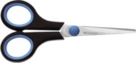 WESTCOTT Schere Easy Grip Linkshand rostfrei gerade symmetrisch blau/s