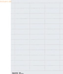 Leitz Beschriftungsschildchen f&uuml;r Vollsichtreiter 60x21mm wei&szlig; VE=975