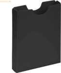 Pagna Schulheftbox A4 PP schwarz