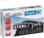 Rapid Heftklammern 24/8+ verzinkt Super Strong VE=5000 St&uuml;ck