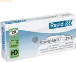 10 x Rapid Heftklammern 23/6 verzinkt VE=1000 St&uuml;ck