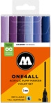 Molotow Acrylmarker One4All 127HS Violet Set