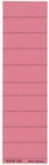 Leitz Beschriftungsschilder f&uuml;r Vollsichtreiter 60x21mm rot VE=100 St&uuml;