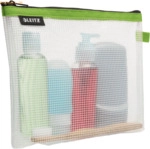 Leitz Traveller Zip-Kosmetikbeutel Wow 24x17x3cm wasserabweisend gr&uuml;n