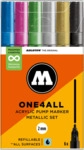 Molotow Acrylmarker One4All 127HS Metallic Set