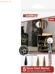 Edding Glanzlack-Marker edding 753 creative 1-2,5mm VE=5 Farben