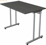 Kerkmann Schreibtisch SmartOffice C-Fu&szlig;-Gestell 100x60x75cm anthrazit