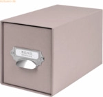 2 x S.O.H.O. CD-Schubladenbox Taupe mit Griff