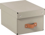 Leitz Archivbox Puro Klein mit Deckel beige 2 St&uuml;ck