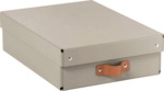 Leitz Archivbox Puro Mittel Flach mit Deckel beige 2 St&uuml;ck