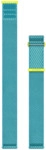 Garmin Garmin Schnellwechsel-Armband 22 mm Nylon T&uuml;rkis/Amp Yellow