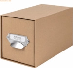 2 x S.O.H.O. CD-Schubladenbox Kraft mit Griff