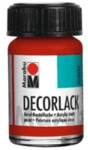 Marabu Decorlack Acryl - Kirschrot 031 15 ml.