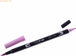 6 x Tombow Dual-Fasermaler ABT mit Rundspitze/Pinselspitze orchid