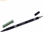 6 x Tombow Dual-Fasermaler ABT mit Rundspitze/Pinselspitze aspargus