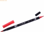 6 x Tombow Dual-Fasermaler ABT mit Rundspitze/Pinselspitze persimmon