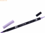 6 x Tombow Dual-Fasermaler ABT mit Rundspitze/Pinselspitze lilac