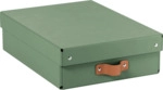 Leitz Archivbox Puro Mittel Flach mit Deckel gr&uuml;n 2 St&uuml;ck