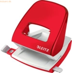 Leitz B&uuml;rolocher NeXXt Wow Metall 30 Blatt rot