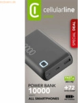 Cellularline Cellularline Power Bank ESSENCE Turbo 10000 Black