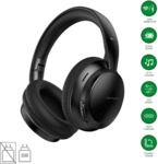 4Smarts 4smarts Over-Ear Bluetooth Kopfh&ouml;rer SkyBuds Wave, schwarz