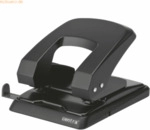 Centra Locher HP40 Metall f&uuml;r 40 Blatt mit Anschlagschiene schwarz