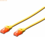 Assmann DIGITUS CAT 6, U-UTP Patchk. PVC AWG 26/7, 1 m, GE