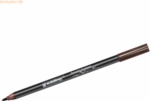 10 x edding Porzellan-Pinselstift edding 4200 1-4mm braun