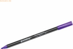 10 x edding Porzellan-Pinselstift edding 4200 1-4mm violett