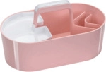 Han Mobile Organisationsbox 4 F&auml;cher BxTxH 33x18x17,5cm Flamingo Rose